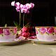 Винтаж: ROSENTHAL Chrysantheme(1891-1906 г.)Чайные пары"Cäcilie". Кружки винтажные. Империя. Интернет-магазин Ярмарка Мастеров.  Фото №2