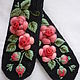 Mittens with hand embroidery 'rose garden'. Mittens. Marina Mishina. My Livemaster. Фото №4