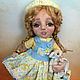 Heli-girl - authorship textile doll. Dolls. Handmade by Tina. Online shopping on My Livemaster.  Фото №2