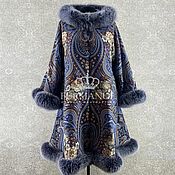 Одежда handmade. Livemaster - original item Coat of Pavlovsky Posad shawls 