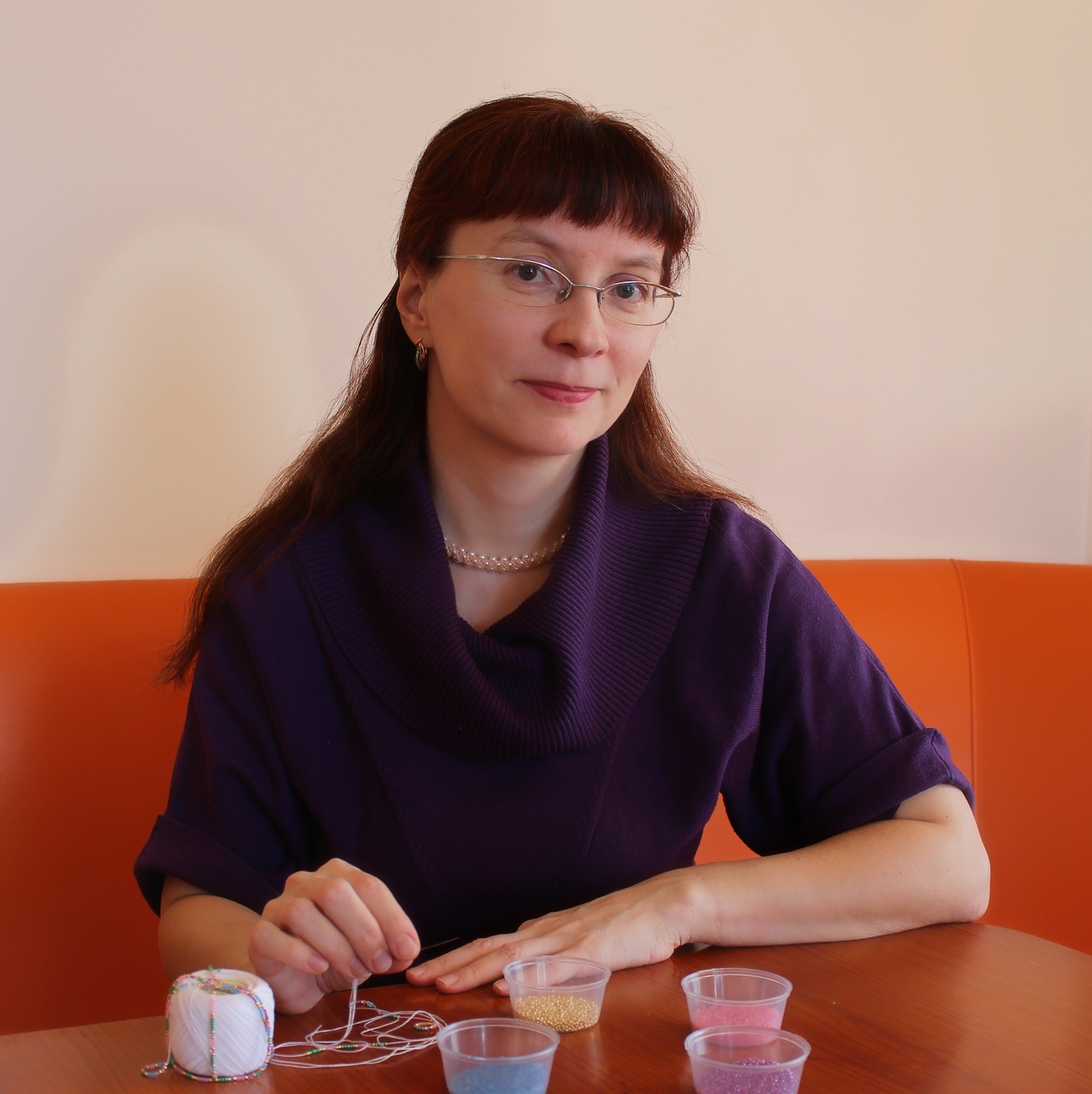Рабочий процесс по набору бисера