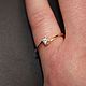585 gold ring with natural diamonds. Rings. yakitoriya. Online shopping on My Livemaster.  Фото №2