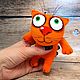 Keychain kitten red by Vasya Lozhkin, Stuffed Toys, Moscow,  Фото №1