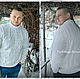 Order Winter white Family look . Shop Natalia Glebovskaya. Livemaster. . Sweaters Фото №3