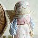 Muñeca ángel ' de la Bondad y la felicidad'. Folk Dolls. Sewing fad. Интернет-магазин Ярмарка Мастеров.  Фото №2