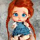 Рыжая малышка плаксик, Шарнирная кукла, Омск,  Фото №1