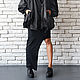 Asymmetric Black Skirt. Skirts. METAMORPHOZA Veselina. Online shopping on My Livemaster.  Фото №2