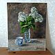 cool. Water and Hydrangea. Still life. Pictures. Maria Bel. Online shopping on My Livemaster.  Фото №2