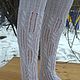 Order Knitted stockings ' Frost. Handmade stockings. DominikaSamara. Livemaster. . Stockings Фото №3
