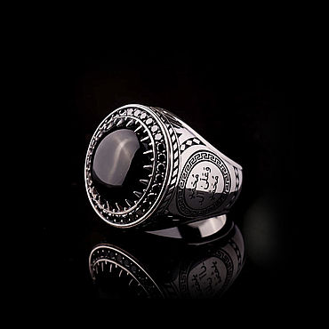 Украшения ручной работы. Ярмарка Мастеров - ручная работа Кольцо / Перстень "Послание" из серебра с бриллиантами. Handmade.
