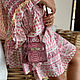 Pink Mini Handbag made of python skin Kelly. Classic Bag. exotiqpython. Online shopping on My Livemaster.  Фото №2
