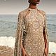 Mesh embroidered with beads and sequins. Roxanne. Fabric. MMonro (MMonro). My Livemaster. Фото №6