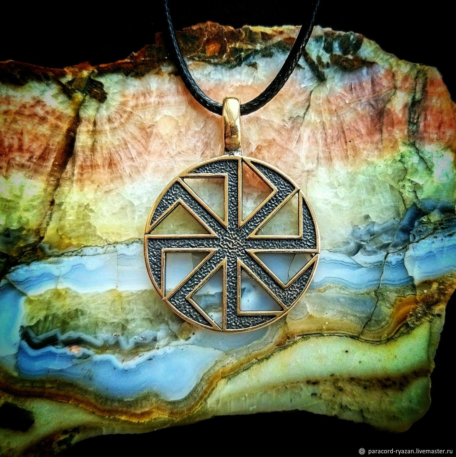 Славянский оберег "Коловрат прорезной" бронза в интернет-магазине ...