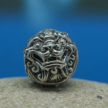 Украшения ручной работы. Ярмарка Мастеров - ручная работа Бусина "Дзиси". Handmade.