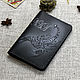 Passport cover made of 'White Scorpion' leather. Passport cover. SUNGAZER leather products. My Livemaster. Фото №5