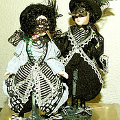 Куклы и игрушки handmade. Livemaster - original item Mr. and Miss Crows - Fantasy dolls. Handmade.