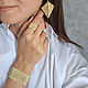 Conjunto de joyas de cuentas japonesas con Revestimiento resistente. Jewelry Sets. Leyla_soul. Интернет-магазин Ярмарка Мастеров.  Фото №2