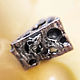 Silver bead ''Cheese house'', Charm Pendant, St. Petersburg,  Фото №1