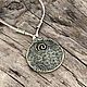 Order Boho necklace, boho pendant on a cord, boho pendant, metal. Treasures Of Aphrodite. Livemaster. . Pendants Фото №3