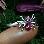 Украшения handmade. Livemaster - original item Ring Spider. Spider Ring. Ring in the form of a spider. silver.. Handmade.