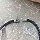 Order Nylon cord with silver lock 5 mm. veseliy-viking. Livemaster. . Chain Фото №3