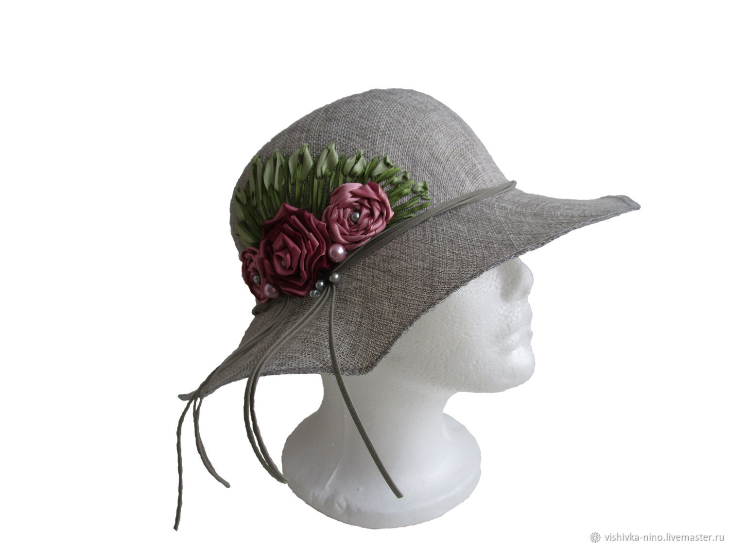 украшение шляпки. шляпки женские. мастер класс шляпка цветок. голубая шляпка. шляпки женские с розочками.