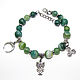 Agatha's charm Bracelet Owl, Moonlight, Triskelion, Bead bracelet, Moscow,  Фото №1