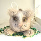 The cat-angel knitted, very soft toy. Stuffed Toys. Knitted cozy. Online shopping on My Livemaster.  Фото №2