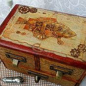 Для дома и интерьера handmade. Livemaster - original item Mini-chest, box 
