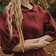 Платье Маленькие женщины, бордовый, платье ретро, Платья, Кострома,  Фото №1