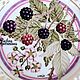Blackberry plate Schumann Arzberg openwork porcelain. Vintage plates. Lesica. Online shopping on My Livemaster.  Фото №2