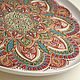 Plates decorative: brocade. Collectible plate stained glass. Decorative plates. Vitreous Wood***Tatiana***. My Livemaster. Фото №5