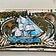 Men's postcard On all sails. Cards. Margarita's gift shop. Online shopping on My Livemaster.  Фото №2