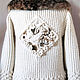 Заказать Пальто Зимний сад. Knit Art by Julisete. Ярмарка Мастеров. . Пальто Фото №3