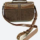 Order Shoulder bag: women's AGATE bag made of genuine leather brown. Tais-bags. Livemaster. . Crossbody bag Фото №3