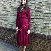 Вязаное платье "Грильяж"
