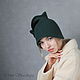 Шляпа дамская валяная "Ирландская сага", Шляпы, Химки,  Фото №1
