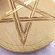 Пентаграмма для алтаря, пентакль,  алтарь. Алтарь. Sun Magics. Интернет-магазин Ярмарка Мастеров.  Фото №2