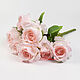 Роза розовая Б560, Цветы искусственные, Москва,  Фото №1
