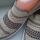 Espadrilles: Sleepers mens Beige - Cocoa. Sleepers. TATIANA163. Online shopping on My Livemaster.  Фото №2