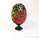 Egg on stand Easter No. №11. secondary. Roses. Eggs. Svetlana Svetlankina. Online shopping on My Livemaster.  Фото №2