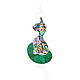 Brooch Cat. BROOCH with malachite and mother of pearl. Brooches. ARIEL - MOSAIC. Online shopping on My Livemaster.  Фото №2