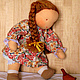 Вальдорфская кукла-девочка. Вальдорфские куклы и звери. Alla  (Waldorf doll&toy). Ярмарка Мастеров.  Фото №4
