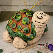 Сувениры и подарки handmade. Livemaster - original item Turtle, bell.. Handmade.