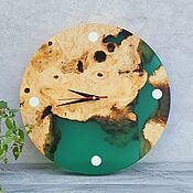Деревянная тарелка из древесины дуба "Графит"