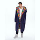 Men's down jacket 'Blue marvel'. Mens outerwear. Evgeniya Petrik. My Livemaster. Фото №4