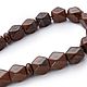 Faceted rosary 'Ranch' brown stone, Davidov S. Rosary. H-Present more, than a gift!. My Livemaster. Фото №5