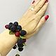 Order A bracelet made of beads: Raspberries and strawberries. Juturna. Livemaster. . Bead bracelet Фото №3