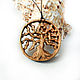Pendant - amulet made of wood 'Tree of life' (oak). Pendant. OakForest Wooden Jewelry. Online shopping on My Livemaster.  Фото №2