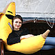 A huge Banana is a cool birthday gift for a girl. Fun. Larisa dizajnerskaya odezhda i podarki (EnigmaStyle). Ярмарка Мастеров.  Фото №4